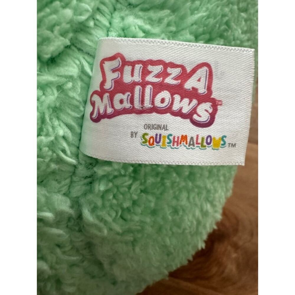 Squishmallows Fuzz-a-Mallows 12” Palmer the Goat Mint Green Plush Toy - Picture 3 of 4